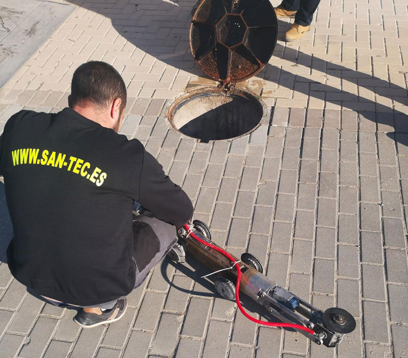 Inspección de tuberías en Móstoles